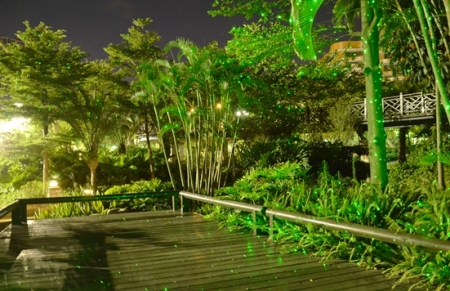 Static firefly garden laser for outdoor