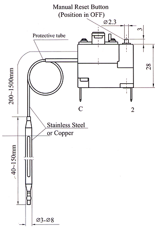 Bulb And Capillary Thermostat