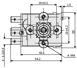 Temperature control with s.p.s.t or s.p.d.t. switch - thermostat