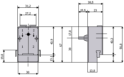 Mechanical time switch